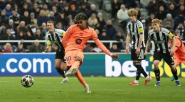 توقيت مواجهة برشلونة ونيوكاسل في إياب ثمن نهائي دوري أبطال أوروبا